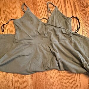 Forever 21 Khaki Sleeveless Dress